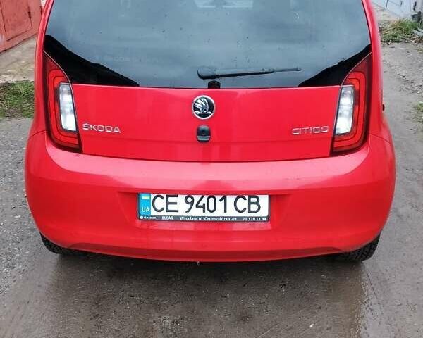 Красный Шкода Ситиго, объемом двигателя 1 л и пробегом 151 тыс. км за 6500 $, фото 1 на Automoto.ua