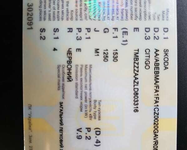 Красный Шкода Ситиго, объемом двигателя 0 л и пробегом 112 тыс. км за 10200 $, фото 5 на Automoto.ua