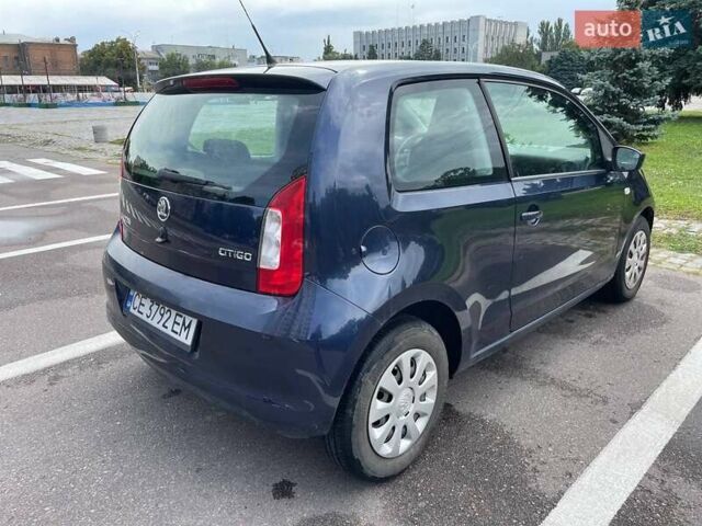 Синий Шкода Ситиго, объемом двигателя 1 л и пробегом 150 тыс. км за 5100 $, фото 1 на Automoto.ua