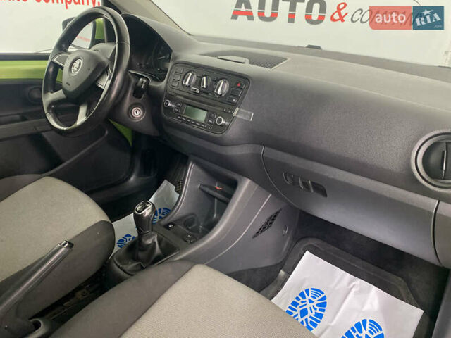 Зеленый Шкода Ситиго, объемом двигателя 1 л и пробегом 133 тыс. км за 5950 $, фото 7 на Automoto.ua