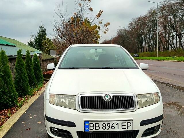 Белый Шкода Фабия, объемом двигателя 1.4 л и пробегом 222 тыс. км за 3300 $, фото 5 на Automoto.ua