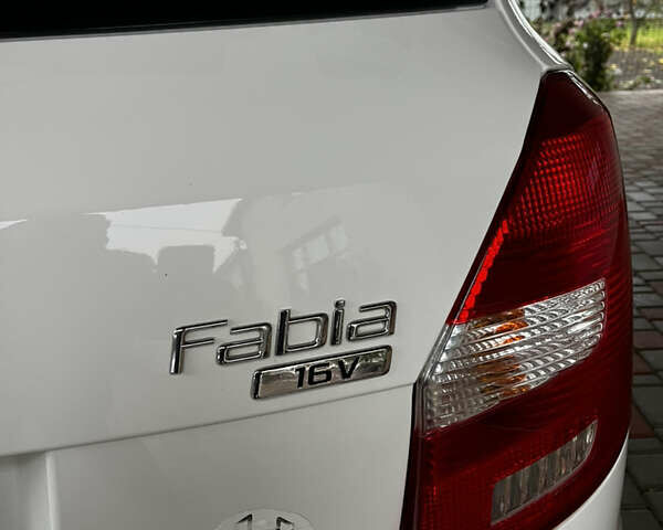 Белый Шкода Фабия, объемом двигателя 1.39 л и пробегом 141 тыс. км за 5400 $, фото 4 на Automoto.ua