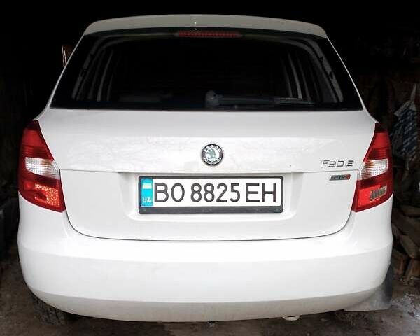 Белый Шкода Фабия, объемом двигателя 1.2 л и пробегом 63 тыс. км за 5953 $, фото 1 на Automoto.ua