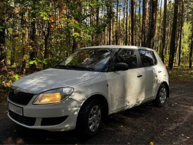 Белый Шкода Фабия, объемом двигателя 1.4 л и пробегом 255 тыс. км за 4300 $, фото 2 на Automoto.ua