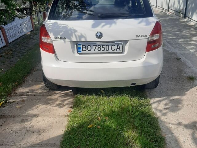 Белый Шкода Фабия, объемом двигателя 1.2 л и пробегом 307 тыс. км за 3800 $, фото 3 на Automoto.ua