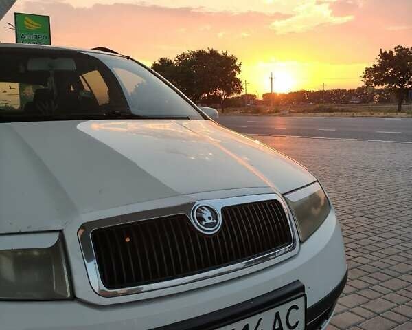 Белый Шкода Фабия, объемом двигателя 1.4 л и пробегом 313 тыс. км за 3000 $, фото 11 на Automoto.ua