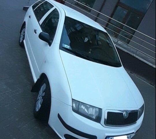 Белый Шкода Фабия, объемом двигателя 1.4 л и пробегом 450 тыс. км за 3800 $, фото 1 на Automoto.ua