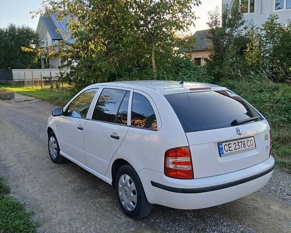 Белый Шкода Фабия, объемом двигателя 1.39 л и пробегом 177 тыс. км за 4300 $, фото 3 на Automoto.ua
