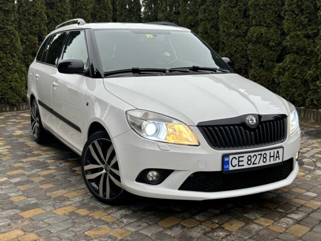 Білий Шкода Фабія, об'ємом двигуна 1.4 л та пробігом 188 тис. км за 7600 $, фото 10 на Automoto.ua