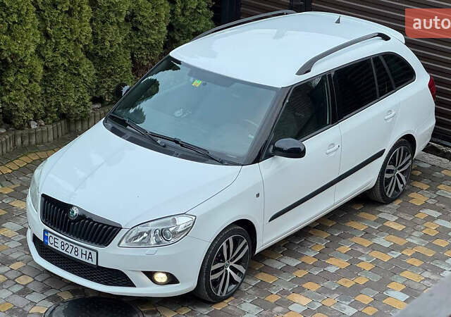 Білий Шкода Фабія, об'ємом двигуна 1.4 л та пробігом 188 тис. км за 7600 $, фото 7 на Automoto.ua