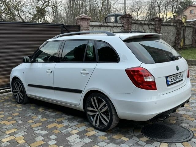 Білий Шкода Фабія, об'ємом двигуна 1.4 л та пробігом 188 тис. км за 7600 $, фото 6 на Automoto.ua