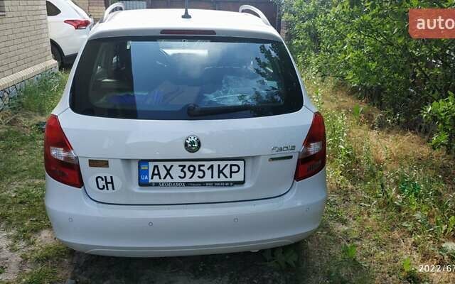 Шкода Фабія 2012 у Змиеве на Automoto.ua Білий Шкода Фабія, об'ємом двигуна 1.21 л та пробігом 160 тис. км за 6500 $, фото 3 на Automoto.ua