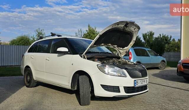 Белый Шкода Фабия, объемом двигателя 1.6 л и пробегом 190 тыс. км за 6000 $, фото 15 на Automoto.ua