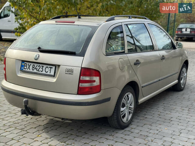 Бежевий Шкода Фабія, об'ємом двигуна 1.39 л та пробігом 210 тис. км за 3950 $, фото 5 на Automoto.ua