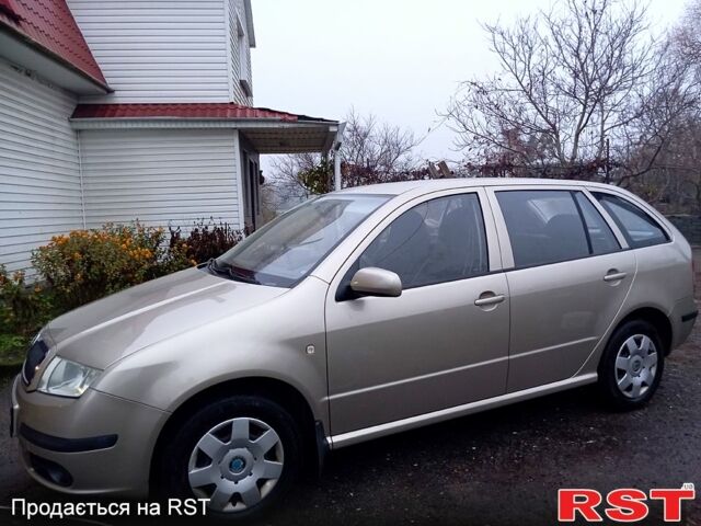 Бежевый Шкода Фабия, объемом двигателя 1.4 л и пробегом 208 тыс. км за 4250 $, фото 8 на Automoto.ua