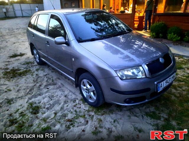 Бежевый Шкода Фабия, объемом двигателя 1.4 л и пробегом 250 тыс. км за 4250 $, фото 4 на Automoto.ua