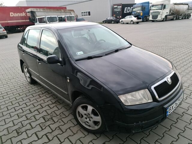 Черный Шкода Фабия, объемом двигателя 1.4 л и пробегом 218 тыс. км за 3512 $, фото 4 на Automoto.ua