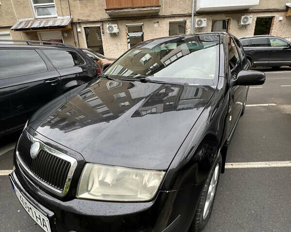 Чорний Шкода Фабія, об'ємом двигуна 1.4 л та пробігом 226 тис. км за 3200 $, фото 1 на Automoto.ua