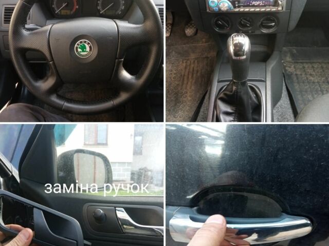 Черный Шкода Фабия, объемом двигателя 1.2 л и пробегом 172 тыс. км за 3800 $, фото 5 на Automoto.ua