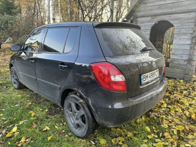 Шкода Фабия 2008 в Кролевце на Automoto.ua Черный Шкода Фабия, объемом двигателя 1.2 л и пробегом 200 тыс. км за 3950 $, фото 2 на Automoto.ua
