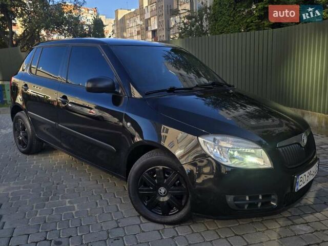 Шкода Фабия 2010 в Тернополе на Automoto.ua Черный Шкода Фабия, объемом двигателя 1.4 л и пробегом 275 тыс. км за 4650 $, фото 2 на Automoto.ua