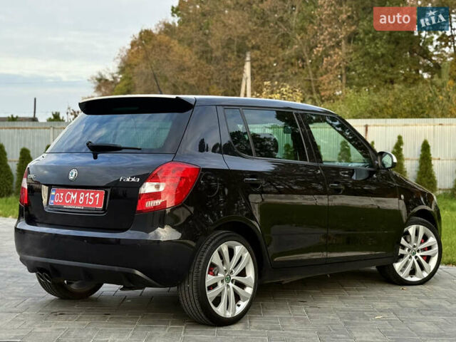 Черный Шкода Фабия, объемом двигателя 1.4 л и пробегом 199 тыс. км за 8299 $, фото 4 на Automoto.ua