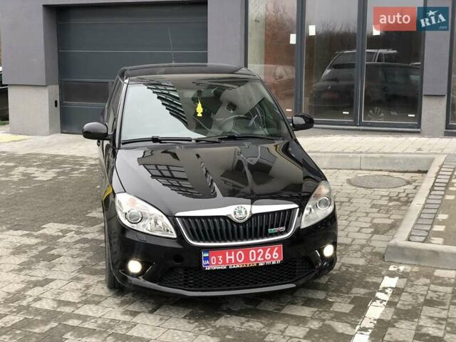 Черный Шкода Фабия, объемом двигателя 1.4 л и пробегом 170 тыс. км за 8750 $, фото 9 на Automoto.ua