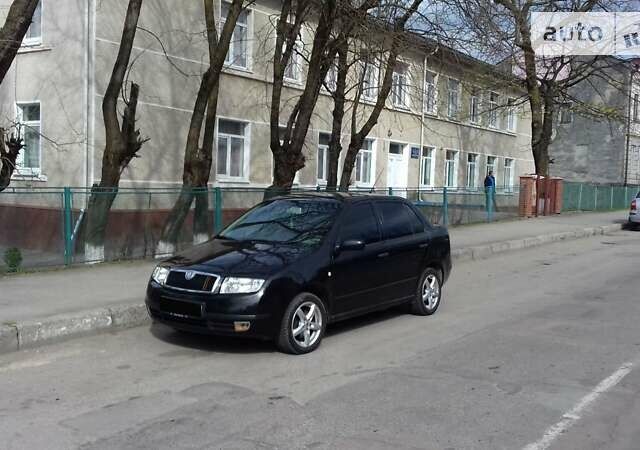 Чорний Шкода Фабія, об'ємом двигуна 1.4 л та пробігом 226 тис. км за 3600 $, фото 12 на Automoto.ua
