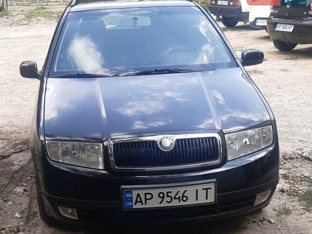 Черный Шкода Фабия, объемом двигателя 1.9 л и пробегом 323 тыс. км за 4300 $, фото 3 на Automoto.ua