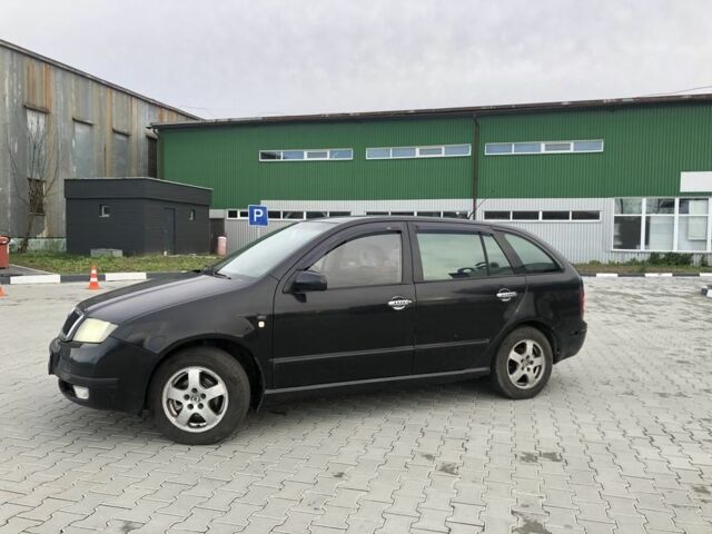 Черный Шкода Фабия, объемом двигателя 1.9 л и пробегом 362 тыс. км за 2550 $, фото 1 на Automoto.ua
