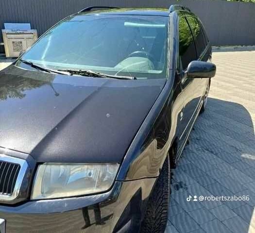 Чорний Шкода Фабія, об'ємом двигуна 1.9 л та пробігом 242 тис. км за 2000 $, фото 1 на Automoto.ua