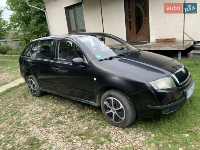 Черный Шкода Фабия, объемом двигателя 1.39 л и пробегом 264 тыс. км за 3600 $, фото 1 на Automoto.ua