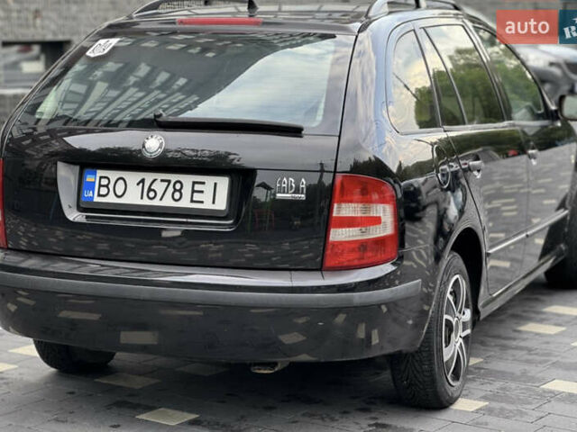 Шкода Фабия 2004 в Тернополе на Automoto.ua Черный Шкода Фабия, объемом двигателя 1.4 л и пробегом 261 тыс. км за 3950 $, фото 3 на Automoto.ua
