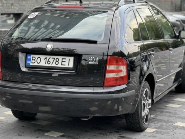 Шкода Фабия 2004 в Тернополе на Automoto.ua Черный Шкода Фабия, объемом двигателя 1.4 л и пробегом 261 тыс. км за 3950 $, фото 3 на Automoto.ua