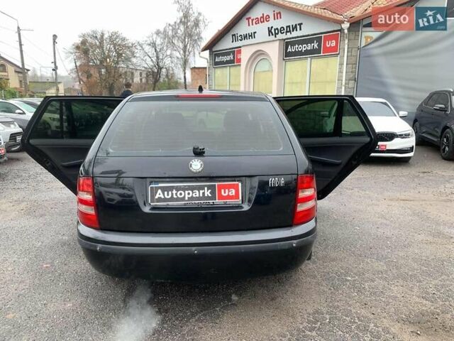 Черный Шкода Фабия, объемом двигателя 1.4 л и пробегом 308 тыс. км за 3390 $, фото 14 на Automoto.ua