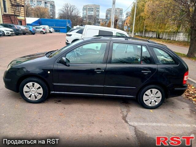 Чорний Шкода Фабія, об'ємом двигуна 1.4 л та пробігом 224 тис. км за 4500 $, фото 7 на Automoto.ua