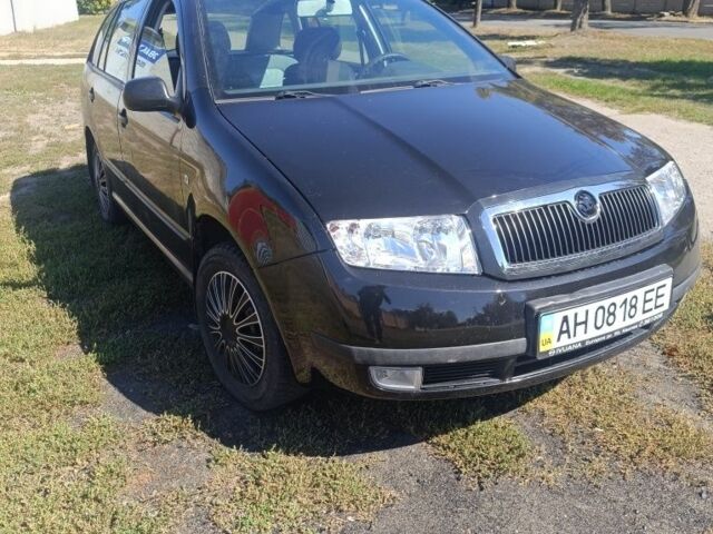 Чорний Шкода Фабія, об'ємом двигуна 1.4 л та пробігом 328 тис. км за 3500 $, фото 1 на Automoto.ua