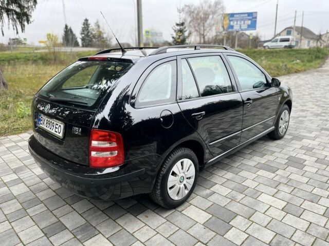 Черный Шкода Фабия, объемом двигателя 1.4 л и пробегом 230 тыс. км за 3999 $, фото 6 на Automoto.ua