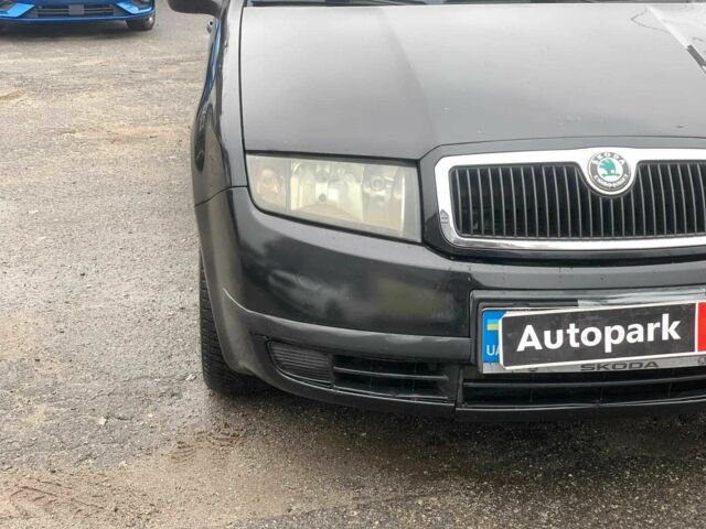 Черный Шкода Фабия, объемом двигателя 1.4 л и пробегом 308 тыс. км за 3390 $, фото 9 на Automoto.ua
