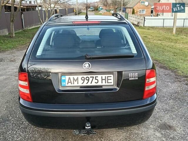 Черный Шкода Фабия, объемом двигателя 1.4 л и пробегом 225 тыс. км за 4800 $, фото 31 на Automoto.ua