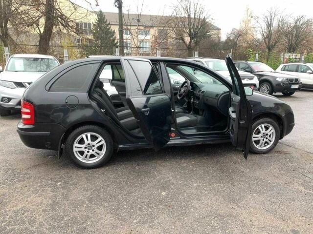 Черный Шкода Фабия, объемом двигателя 1.4 л и пробегом 308 тыс. км за 3390 $, фото 15 на Automoto.ua