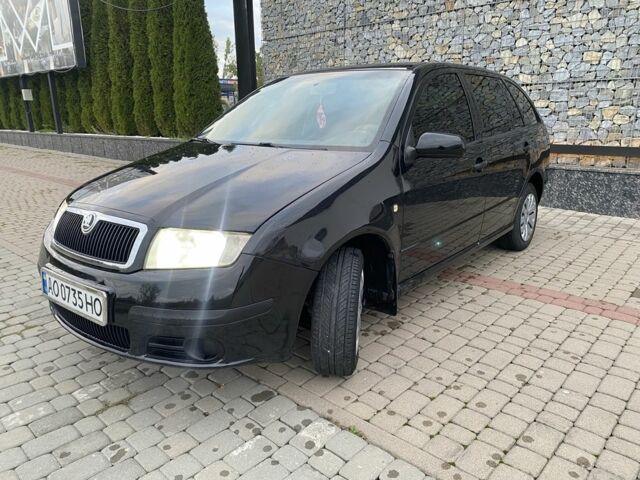 Чорний Шкода Фабія, об'ємом двигуна 1.2 л та пробігом 205 тис. км за 3200 $, фото 2 на Automoto.ua