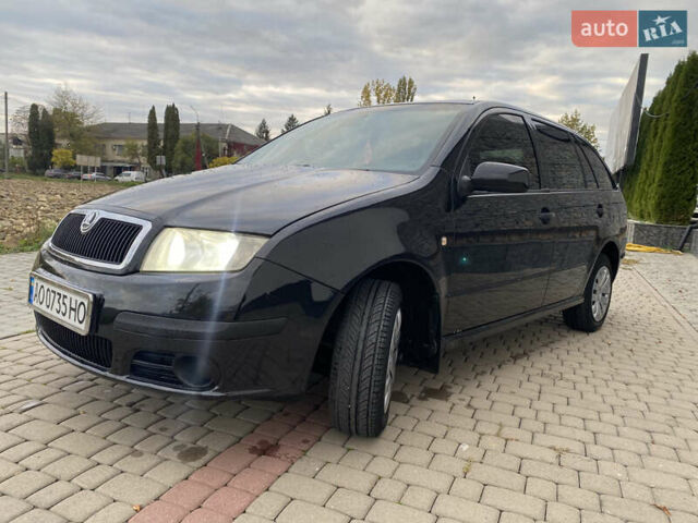 Черный Шкода Фабия, объемом двигателя 1.2 л и пробегом 205 тыс. км за 3200 $, фото 6 на Automoto.ua