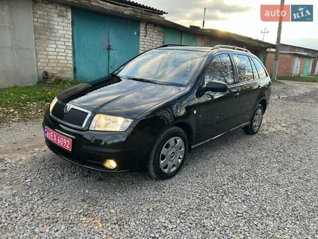 Шкода Фабия 2005 в Казатине на Automoto.ua Черный Шкода Фабия, объемом двигателя 1.4 л и пробегом 184 тыс. км за 4900 $, фото 6 на Automoto.ua