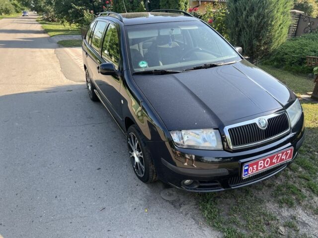 Чорний Шкода Фабія, об'ємом двигуна 1.4 л та пробігом 251 тис. км за 4700 $, фото 1 на Automoto.ua
