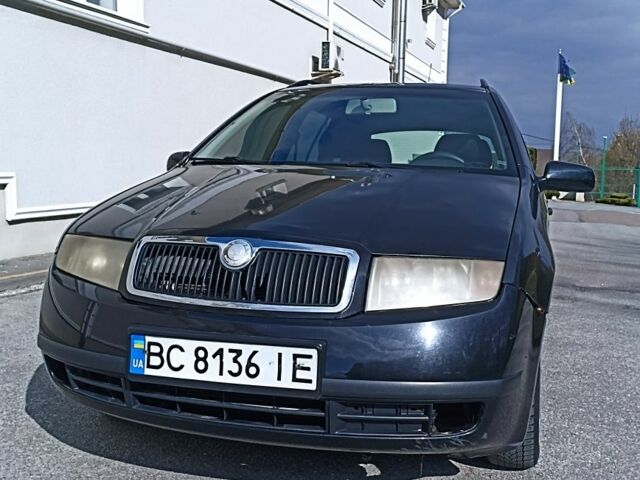 Чорний Шкода Фабія, об'ємом двигуна 1.4 л та пробігом 424 тис. км за 3000 $, фото 1 на Automoto.ua