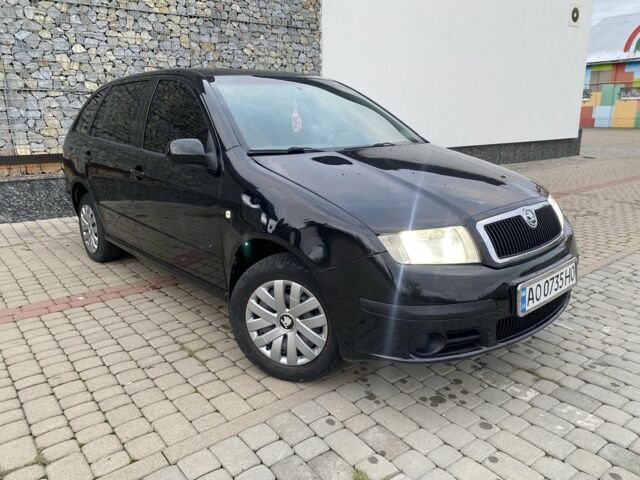 Чорний Шкода Фабія, об'ємом двигуна 1.2 л та пробігом 205 тис. км за 3200 $, фото 1 на Automoto.ua