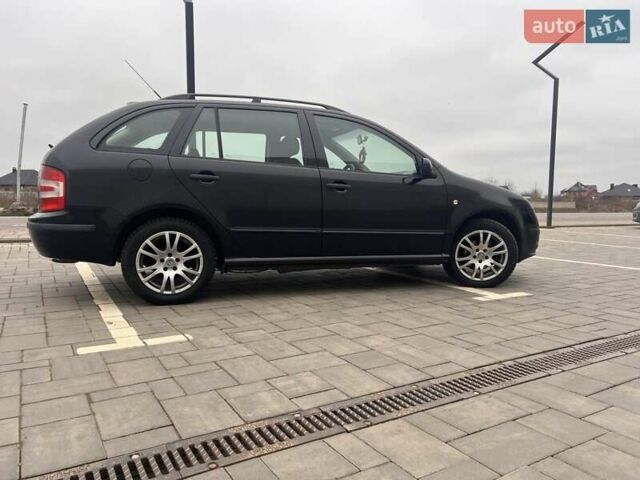 Черный Шкода Фабия, объемом двигателя 1.42 л и пробегом 262 тыс. км за 4200 $, фото 4 на Automoto.ua