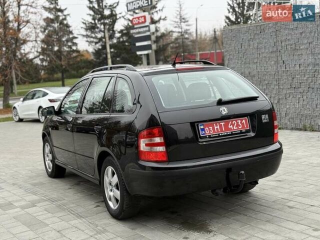 Черный Шкода Фабия, объемом двигателя 1.39 л и пробегом 249 тыс. км за 4550 $, фото 16 на Automoto.ua