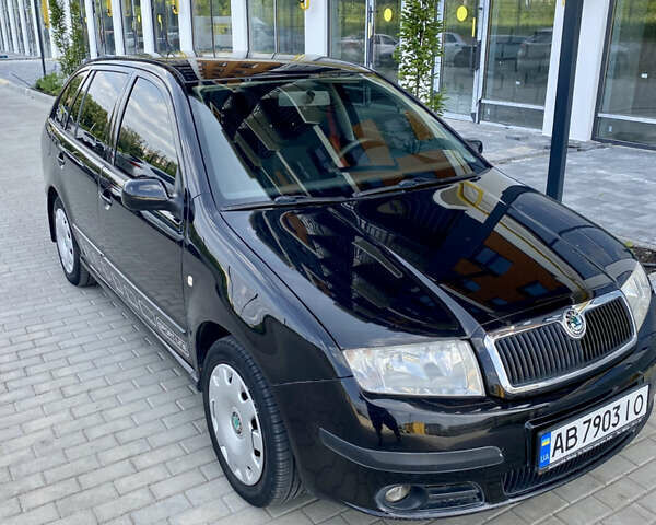 Черный Шкода Фабия, объемом двигателя 1.4 л и пробегом 252 тыс. км за 3850 $, фото 19 на Automoto.ua